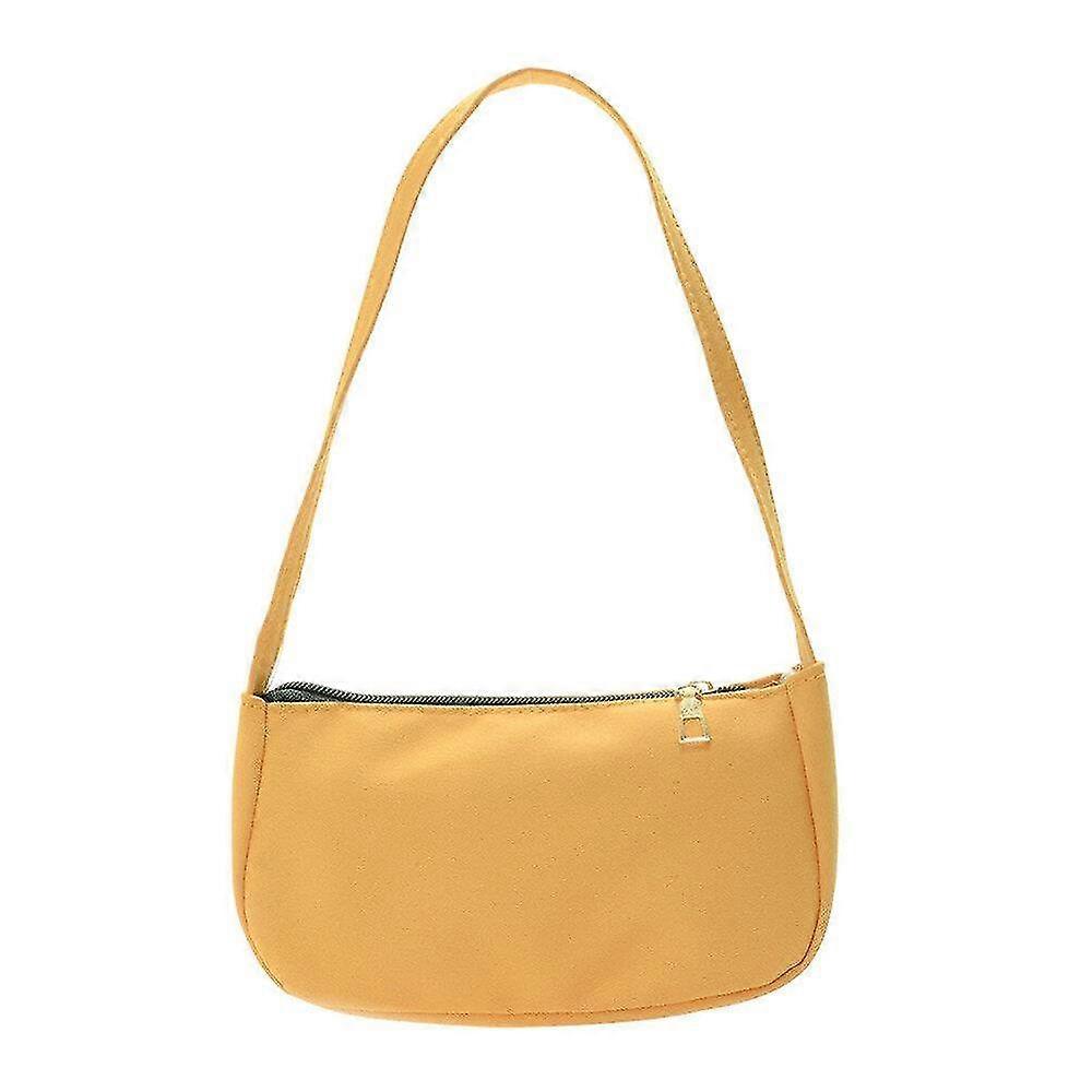 simple versatile portable solid women handbag nylon street ladies