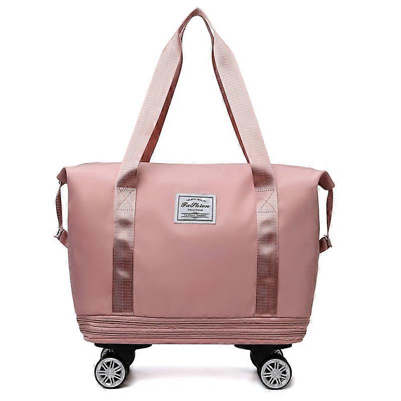 Rolling Duffle Bag with Wheels, Expandable Foldable Duffle Bag