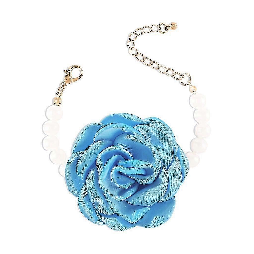 زهرة سحر سوار قابل للتعديل سوار اللؤلؤ هدية لعيد ميلاد عيد الميلاد