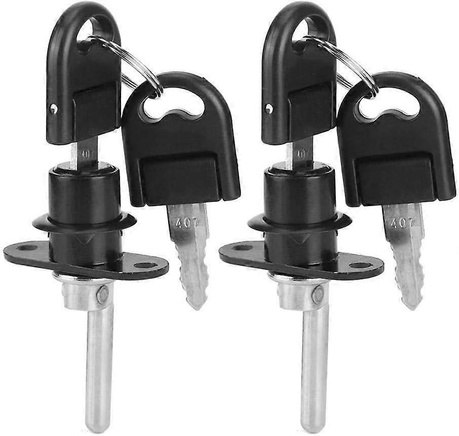 Pack File Cabinet Locks - Furniture Locks, Drawers, Filing Cabinets with Office Security Key Suitable for Drawers, Mailboxes, Cupboards, etc.