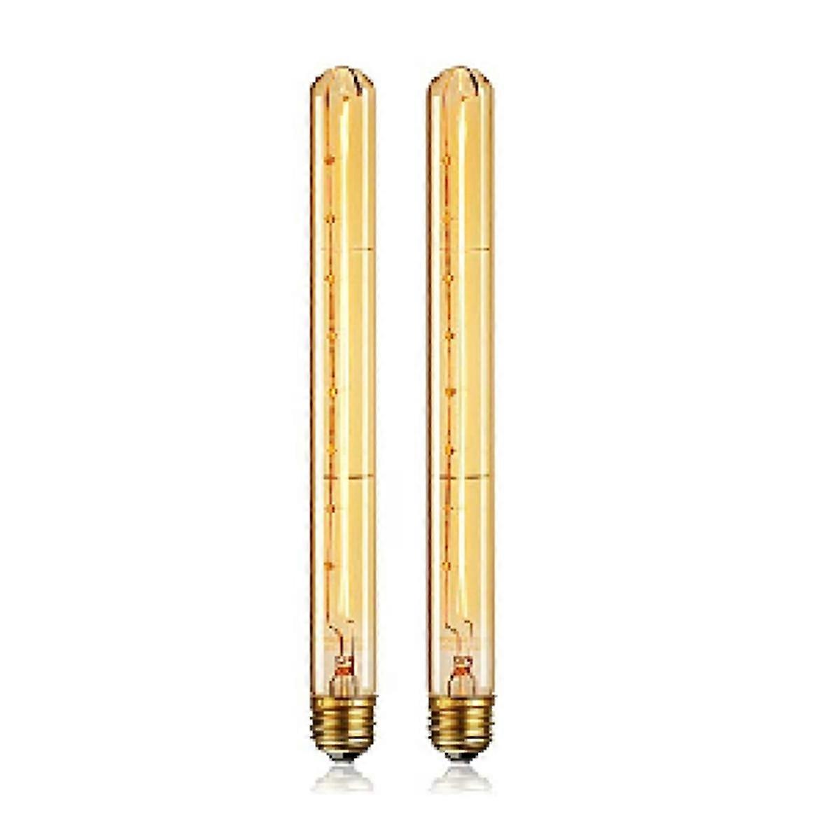 Dimmable Long Tubular Light Bulb E27 40W Retro Light Bulb 220V Industrial Home Bar Chandelier 2 Pcs