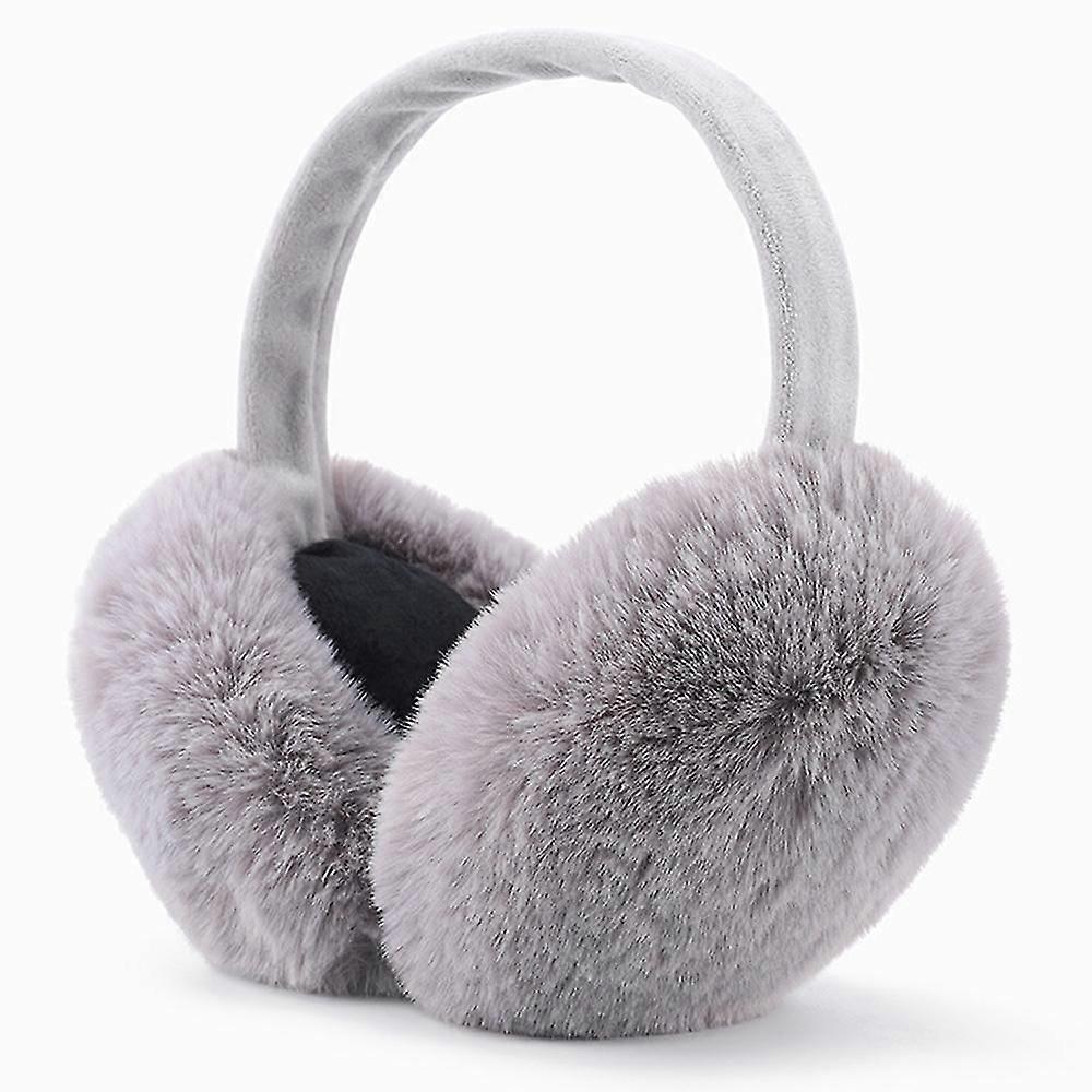 W Warm Detachable Ear Warmers Foldable Earmuffs