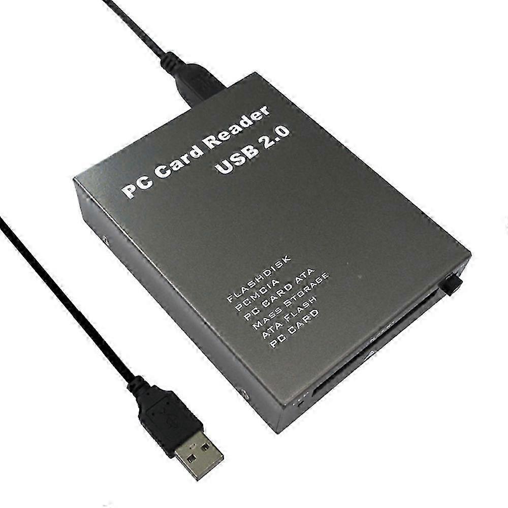 USB 2.0 la PC ATA Flash Card Reader Adapter - PCMCIA Disk Memory Converter pentru Windows jy