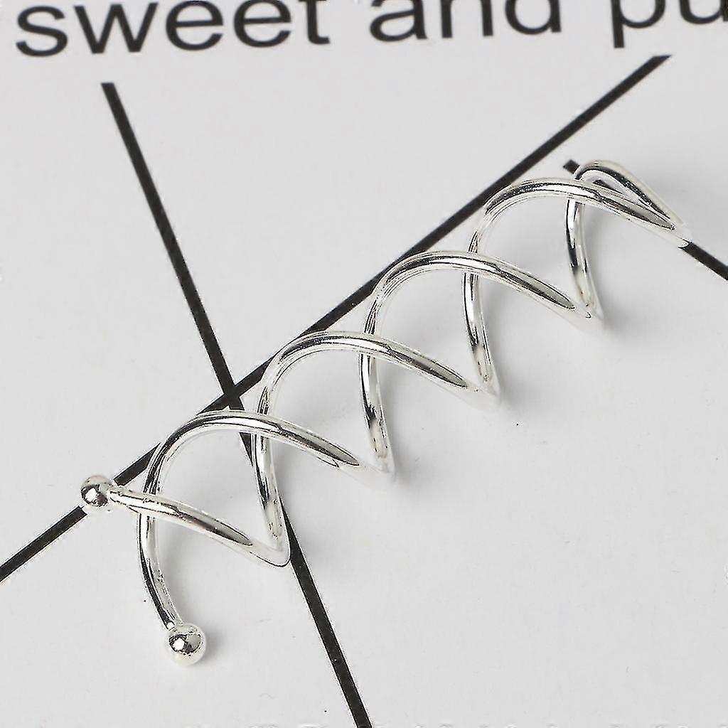 10 المرأة دوامة تدور المسمار دبوس الشعر كليب تويست الباريت الذهب شقراء الزفاف