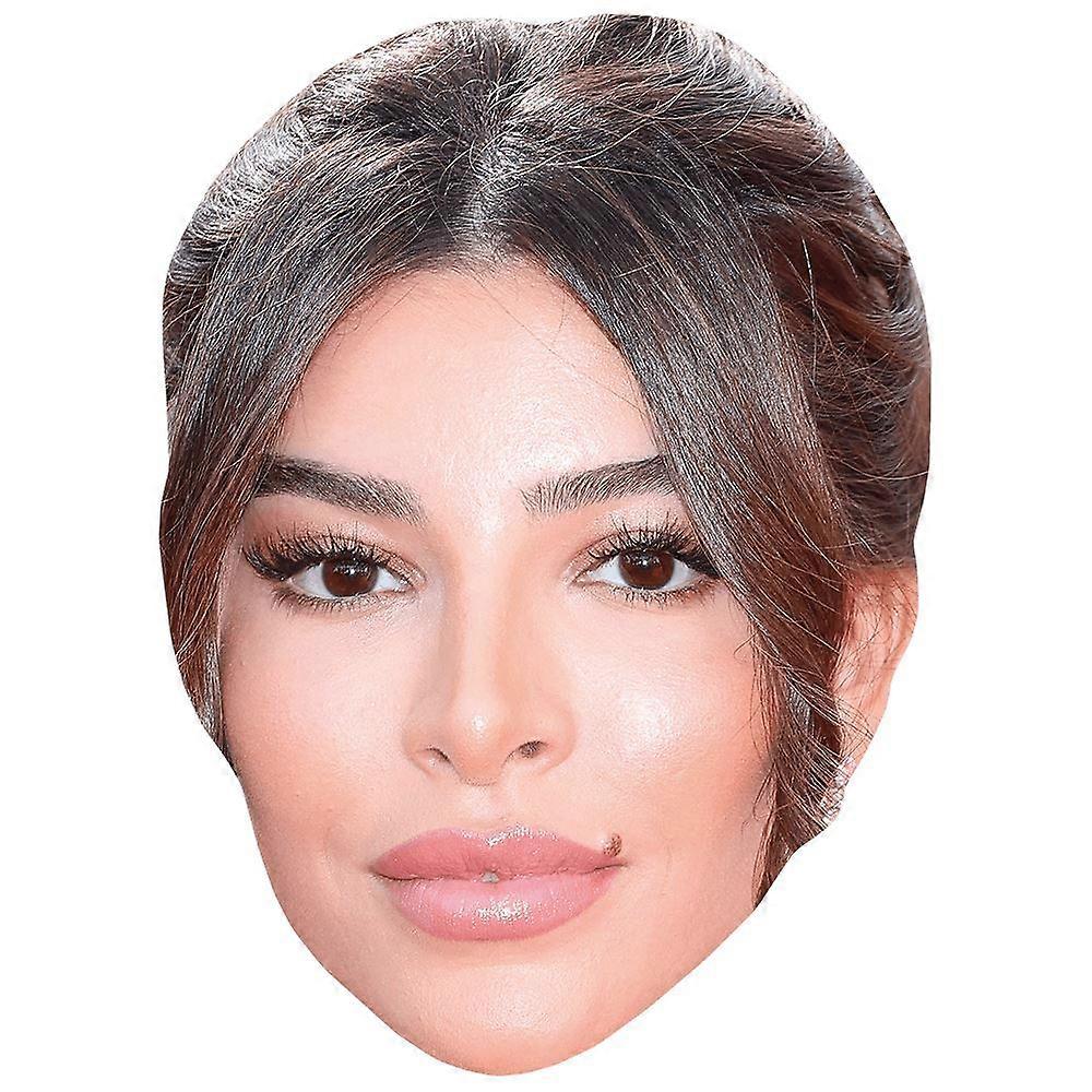 Sofia Symonds (Brown Hair) Celebrity Mask, Flat Card Face
