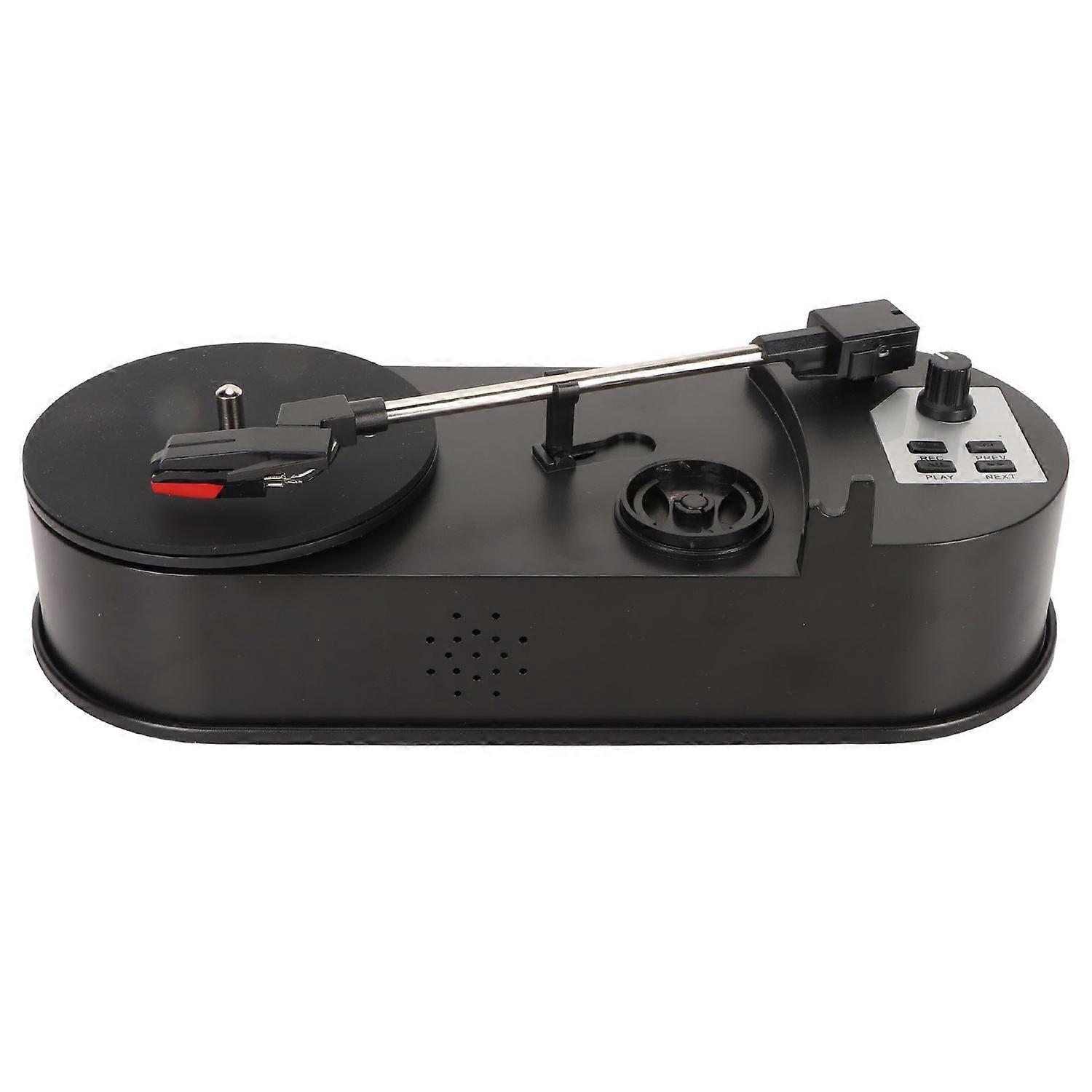 Turntable Record Player Portable USB to MP3 Converter Support 33 45 PRM Vintage Player with 3.5mm St