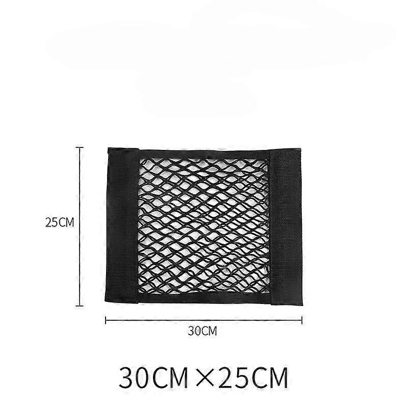 Car Trunk Storage Bag Nylon Mesh Nets Auto Back Rear Trunk Organizer Elastic String Luggage Net Holder Pocket Vehicle Supplies