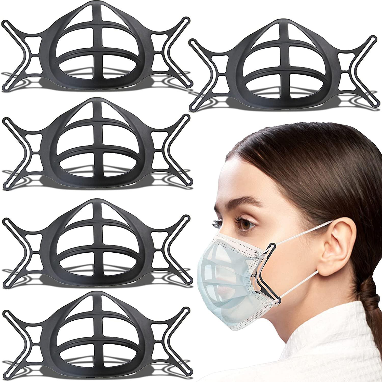 Face Mask Bracket Black 3D Inner Support Frame