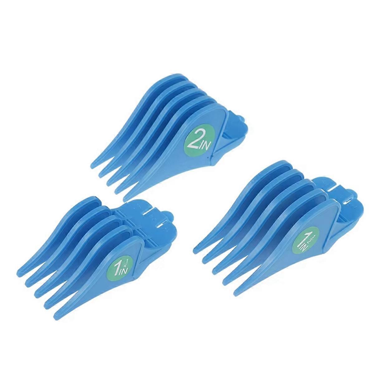 3PCS Professional Clipper Large Size Limit Comb Trimmer Cutting Guide Clipper Attachment Accessories Size 32/38/51mm,D