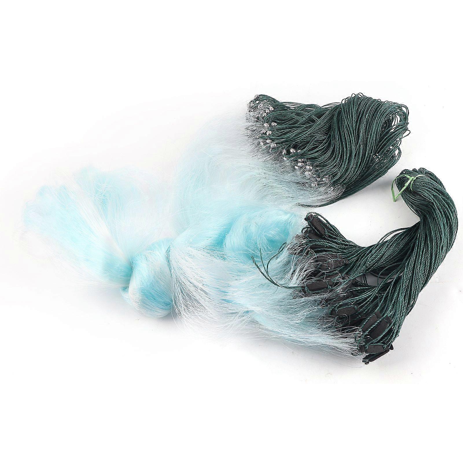 50m Length 1.5m Height 3 Layers Heavy Fishing Net with Float Fishing Accessories4 Finger