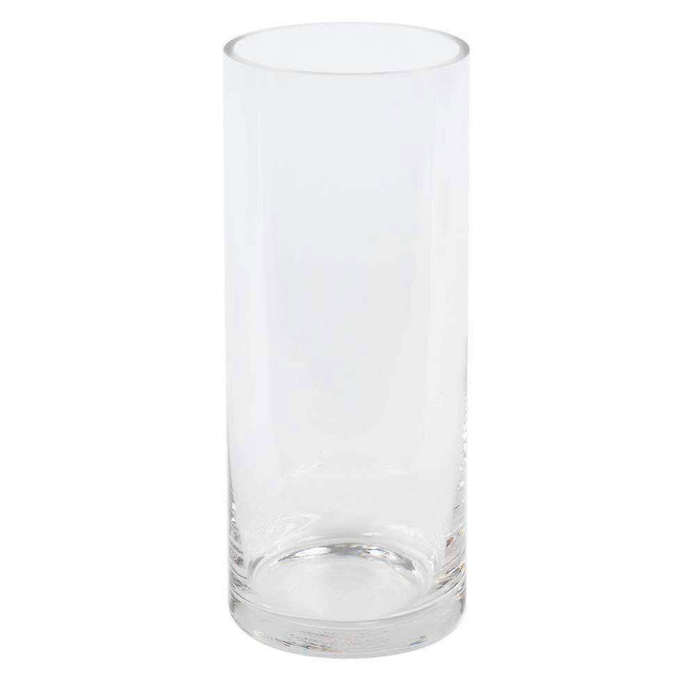 2 Pieces per Set Clear Sturdy Vase for Events and Everyday Use 10"