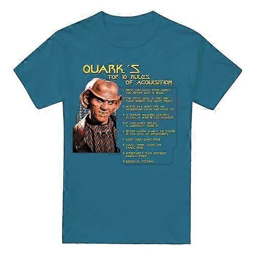 Star Trek Férfi Quarks Rules póló