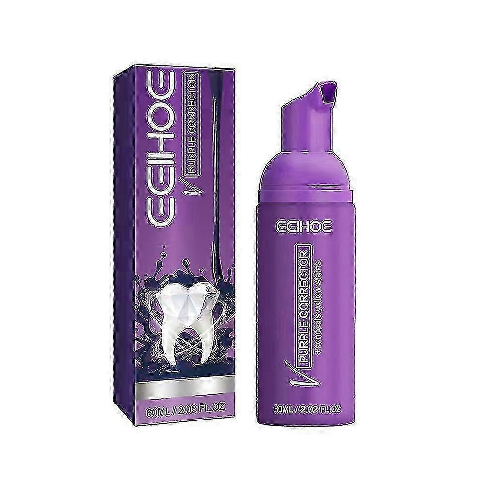 Purple Tooth Cleansing Mousse Deep Cleaning Tooth Stains