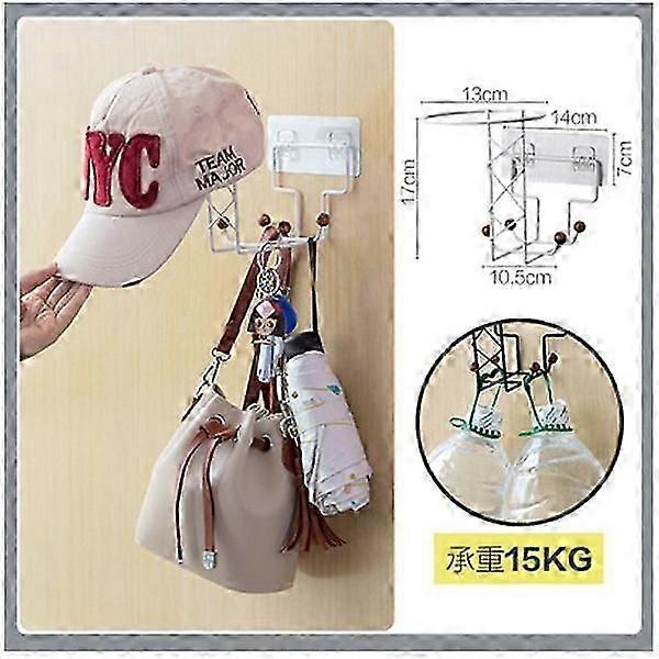 Iron Motorcycle Accessories Helmet Holder Avoid Punch Hanger Wall Rack Hook For Coats Hats Caps Helmet Motorcycle Holder|hooks Rails|