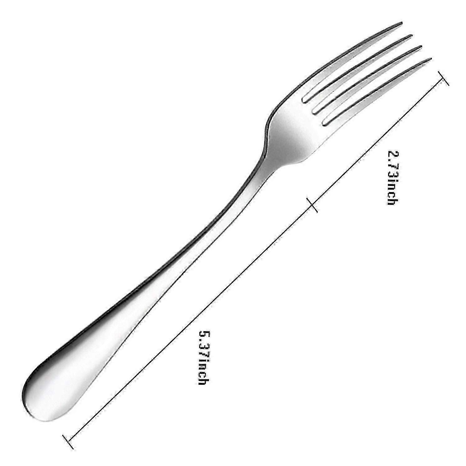 Dinner Forks, Heavy-duty Stainless Steel Dinner Forks Set Of 8