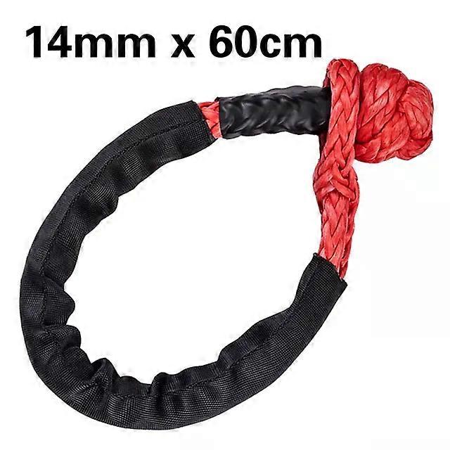 best sport Soft Shackle 12mmx60cm (1 Pcs) 40000 lbs. Max. Strength Soft Shackle Recovery Rope with Sleeves compatible for SUV ATV MAXP