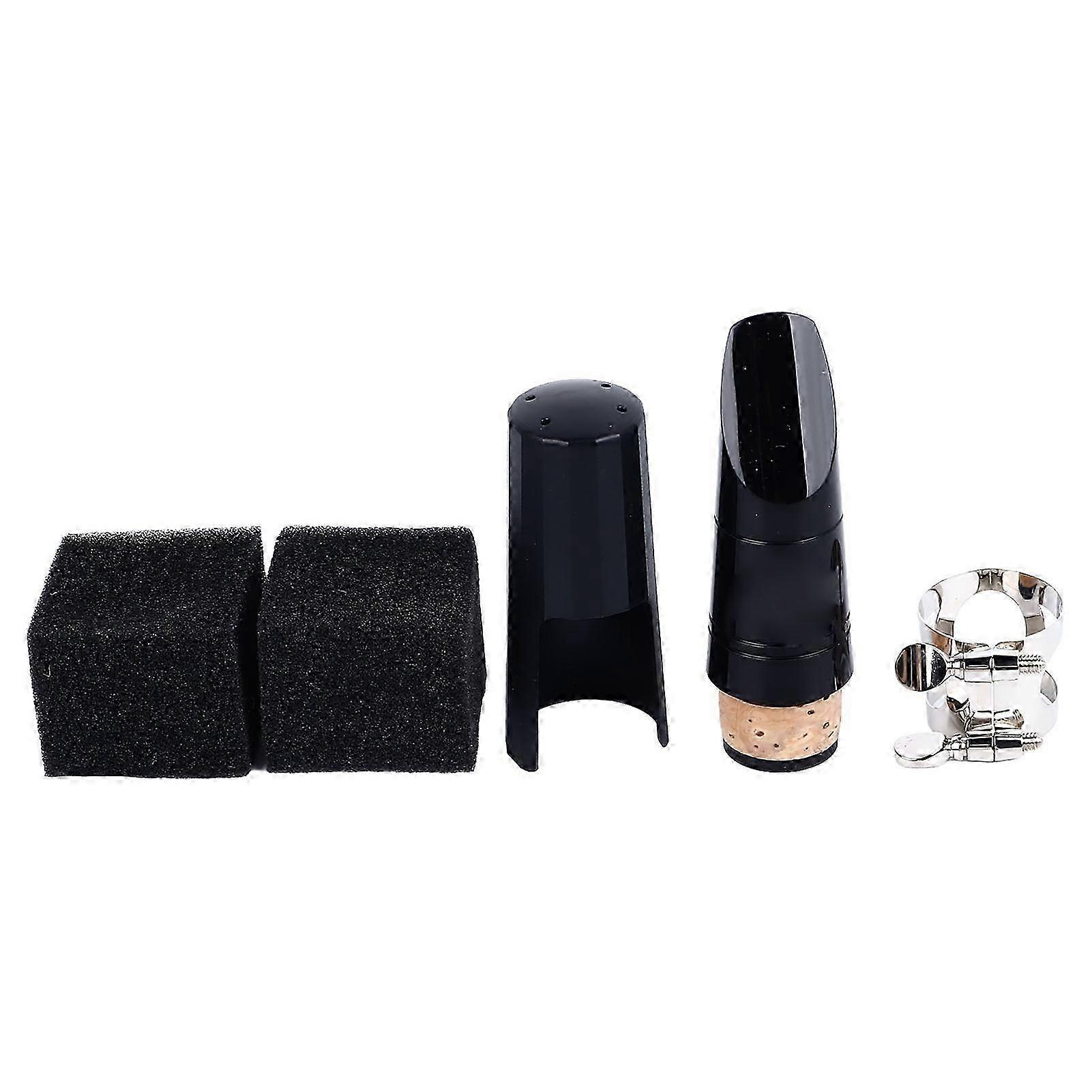 Clarinet Mouthpiece Set Fine Processing Clarinet Ligature Mouthpiece and Cap for Practice Performance