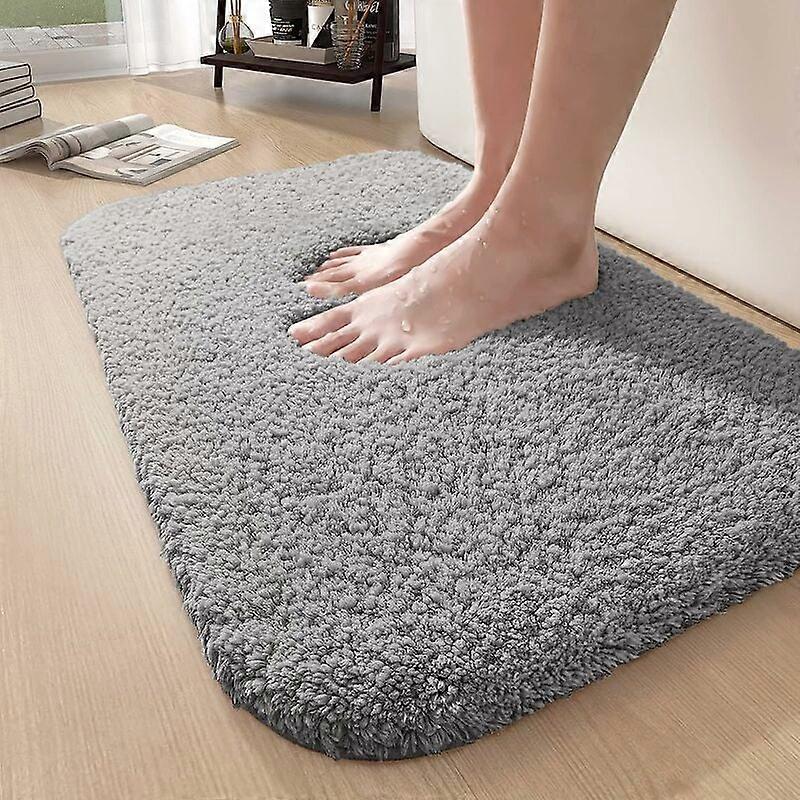 Non-Slip Bath Mat, Bath Mat, Machine Washable Floor Mat with Soft Microfiber