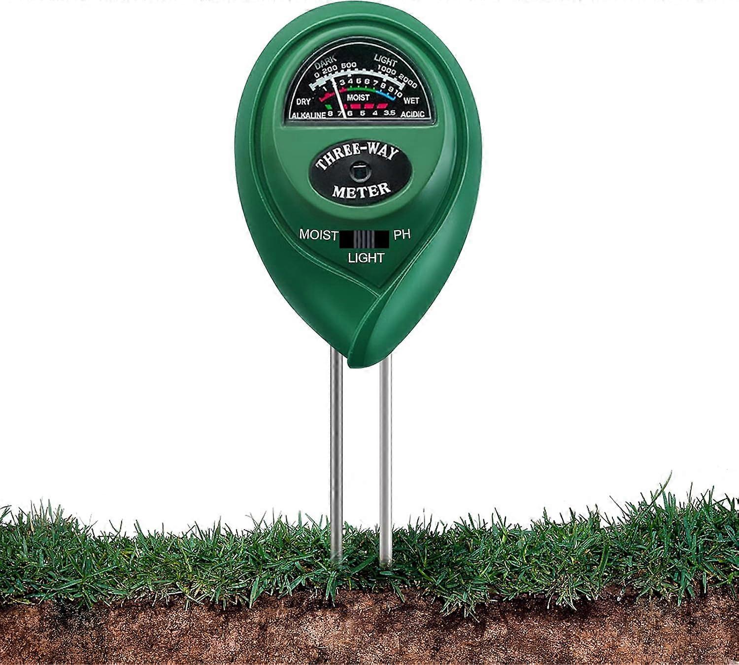 Reliable 3-In-1 Soil Hygrometer, The Perfect Companion For Gardeners Seeking Accurate Readings, No Battery Needed For Convenient Monitoring Of Soil