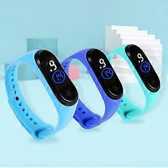 Electronic Watch Luminous Touch Screen 50m Waterproof LED Sports Wrist Watch Bracelet for Children