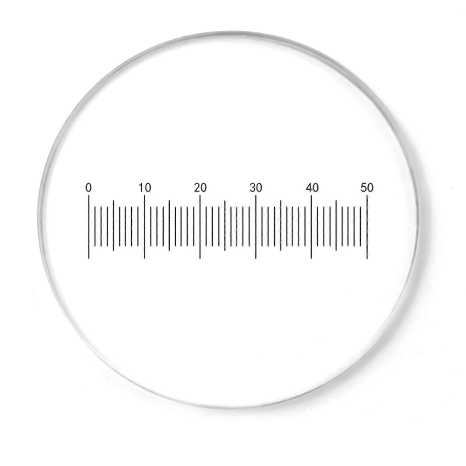 High Precision Microscope Calibration Slide Ocular Reticle Stage Micrometer for Eyepiece Measurement Micrometer