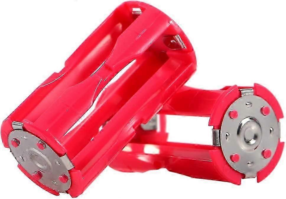 4 Pcs AAA Size to C Size Battery Adapter