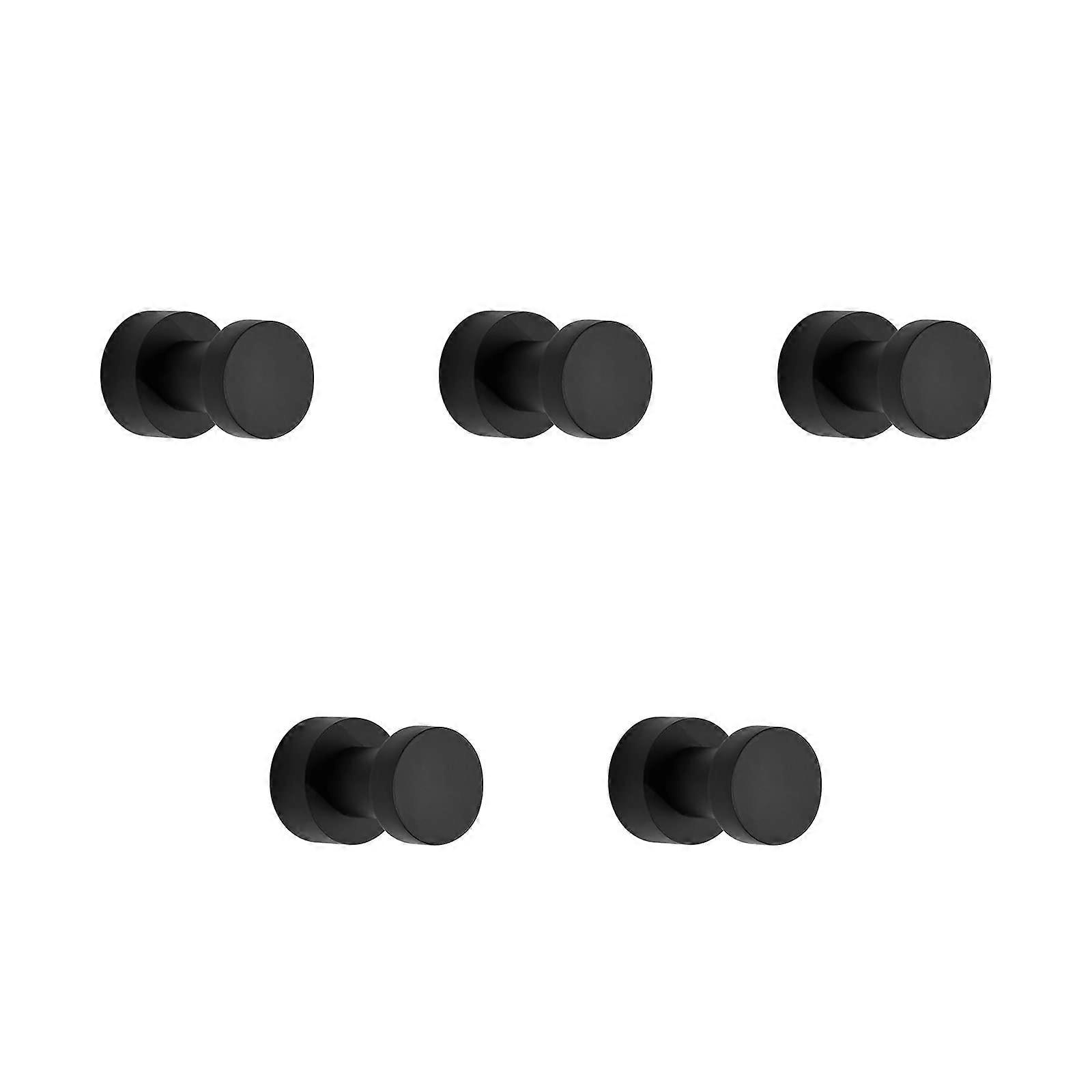 Luxury Hotel Matte Bathroom Hooks, Effortless Mounting Robe Hooks For Space Saving, Strong Bearing Capacity In Modern Bathrooms And Kitchens (Matte