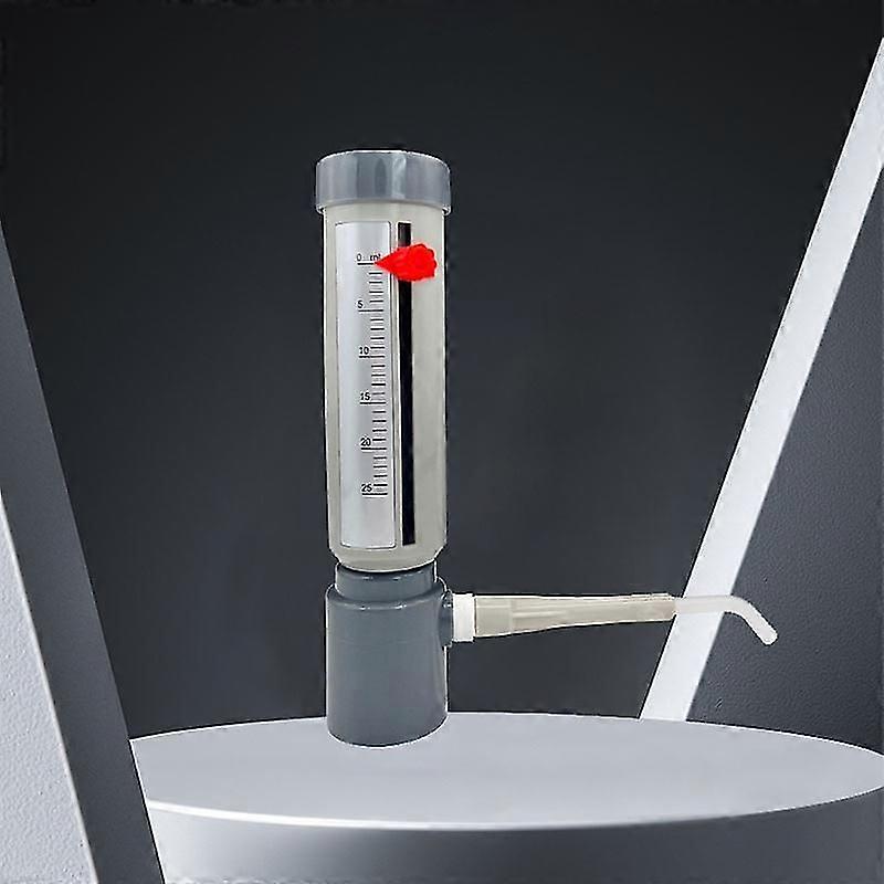 Laboratorieflaskedispenser Økonomisk halvautomatisk væskedispenserhylse Type 5-25 ml Justerbar