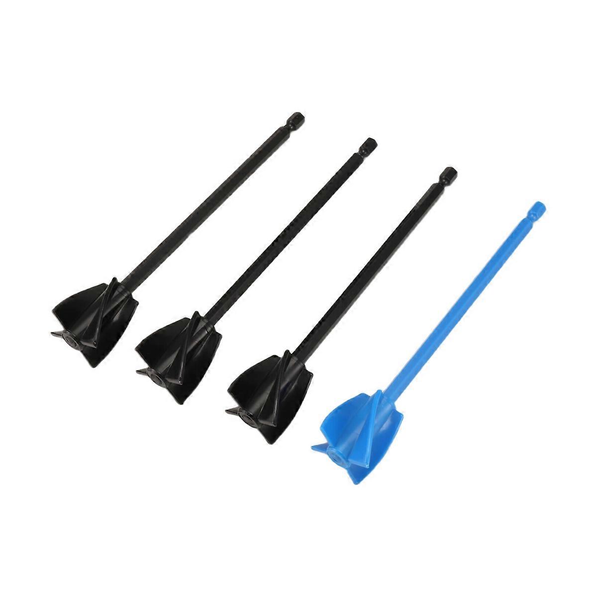 4 Pcs Epoxy Mixer Attachment for Drill, Reusable Mixer Paddle