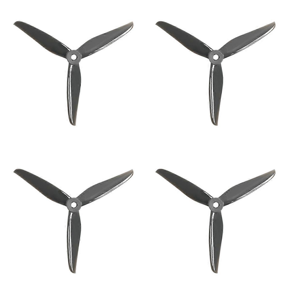 2Pairs T5146.5 Propeller 5 Inch 3 Blade 2CW+2CCW Propeller for 2207-2306 1800KV-2020KV Motor RC FPV 