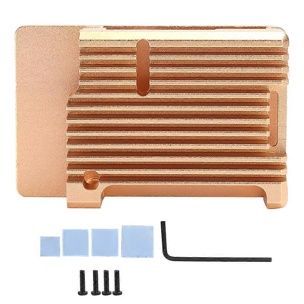 Protection Enclosure Box for Raspberry Pi3 Model 2b / 3b Heat Dissipation Aluminum Alloy Case
