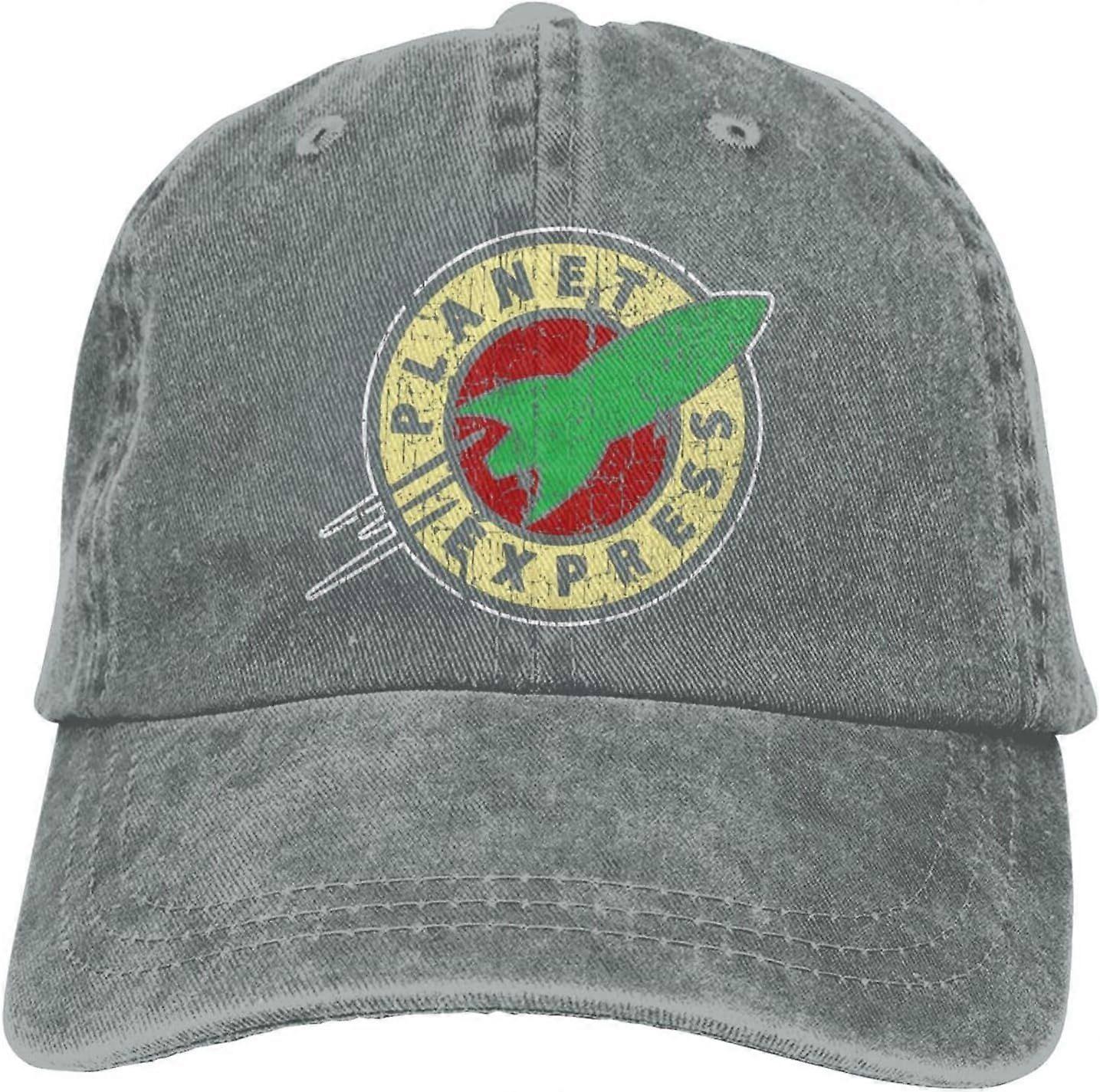 بلانيت اكسبرس للرجال قابل للتعديل خمر غسول الدنيم قبعة بيسبول أبي قبعة سائق شاحنة نمط 093