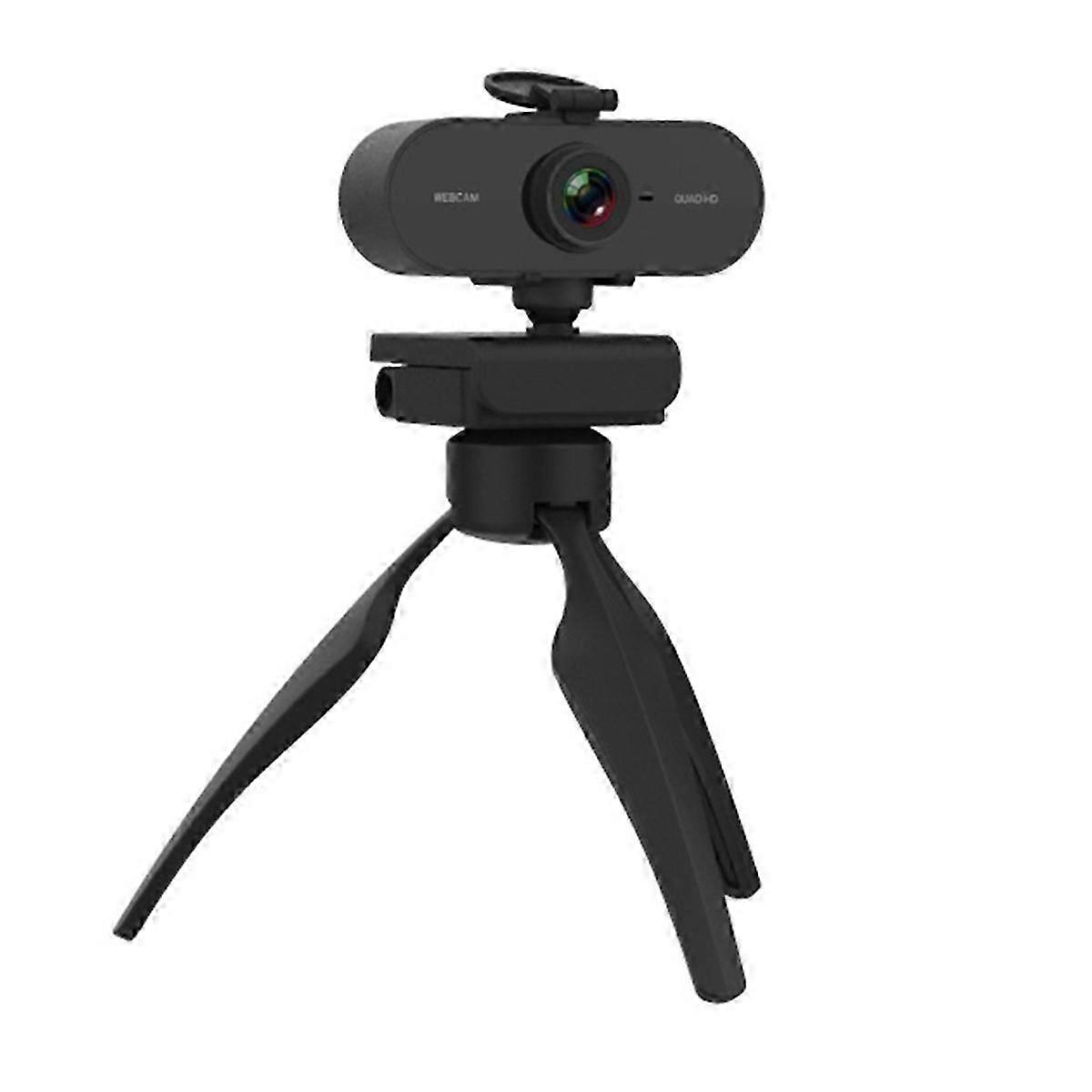 HD1080P Webcam with Privacy Cover and Built-in Microphone Plug and Play for Laptop/Desktop, Video C