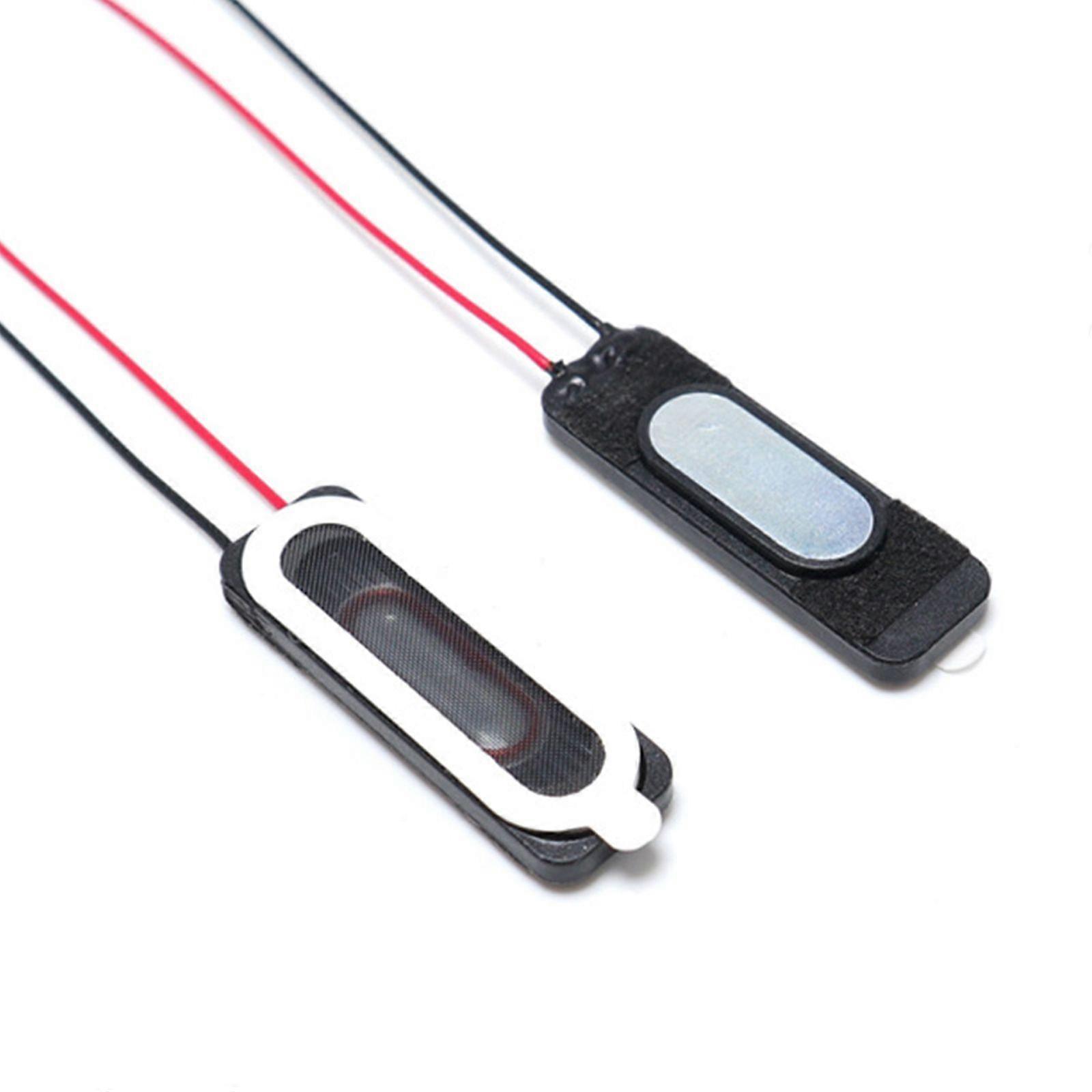 2x 2809 Rectangle Loudspeaker 8 1W Black Speaker 2.2 kHz Frequency Response