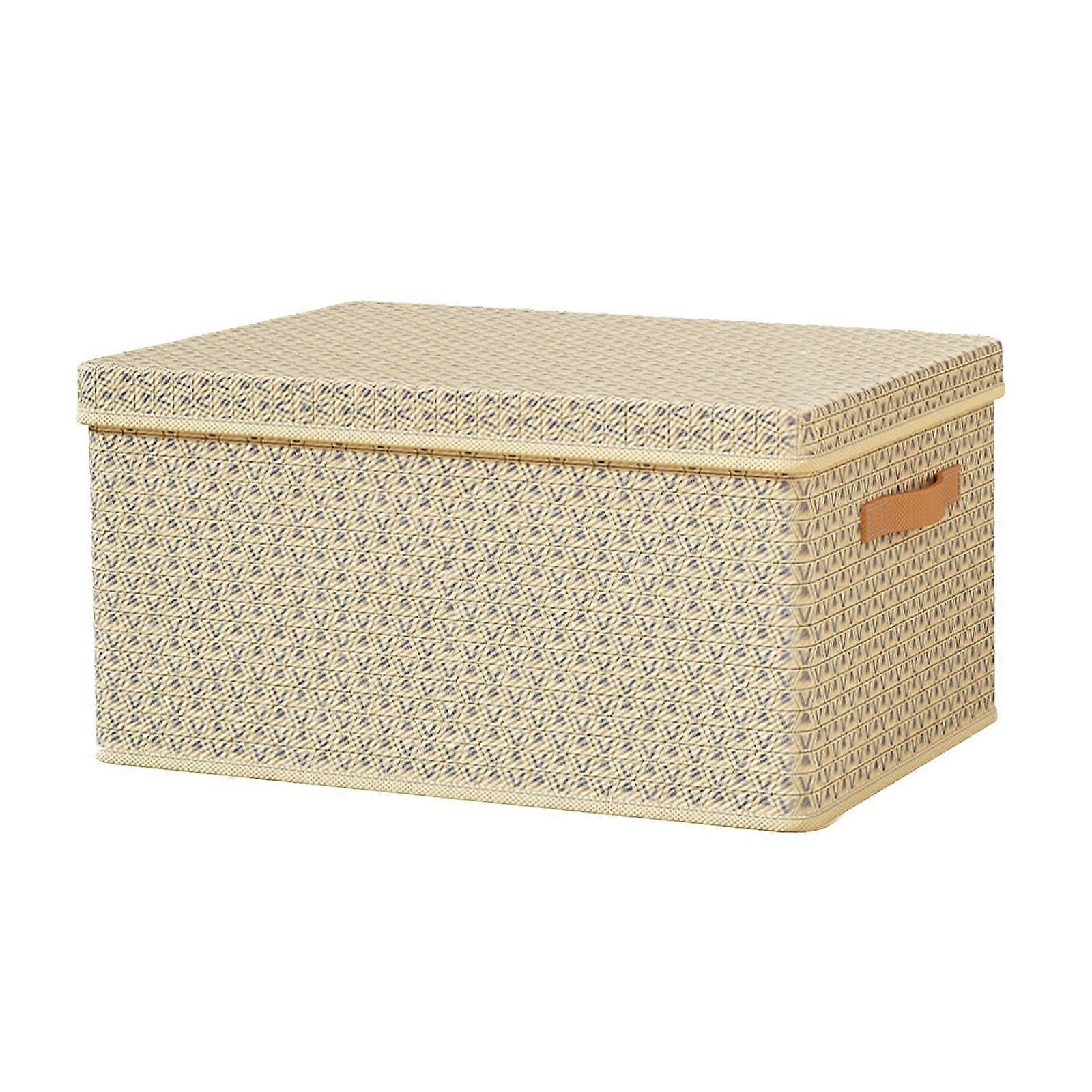 Stackable Fabric Cube Non-Woven Storage B for Closet Storage Box for Clothes Large