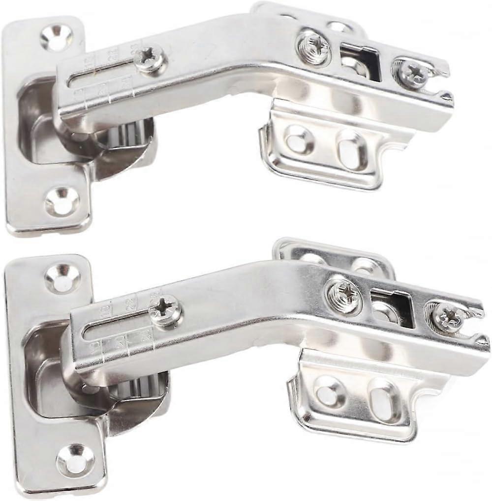 Corner Cabinet Hinges 135 Degree Soft Closing Door Hinges for Folded Doors - Pack of 2, Compatible with Corner Cabinets