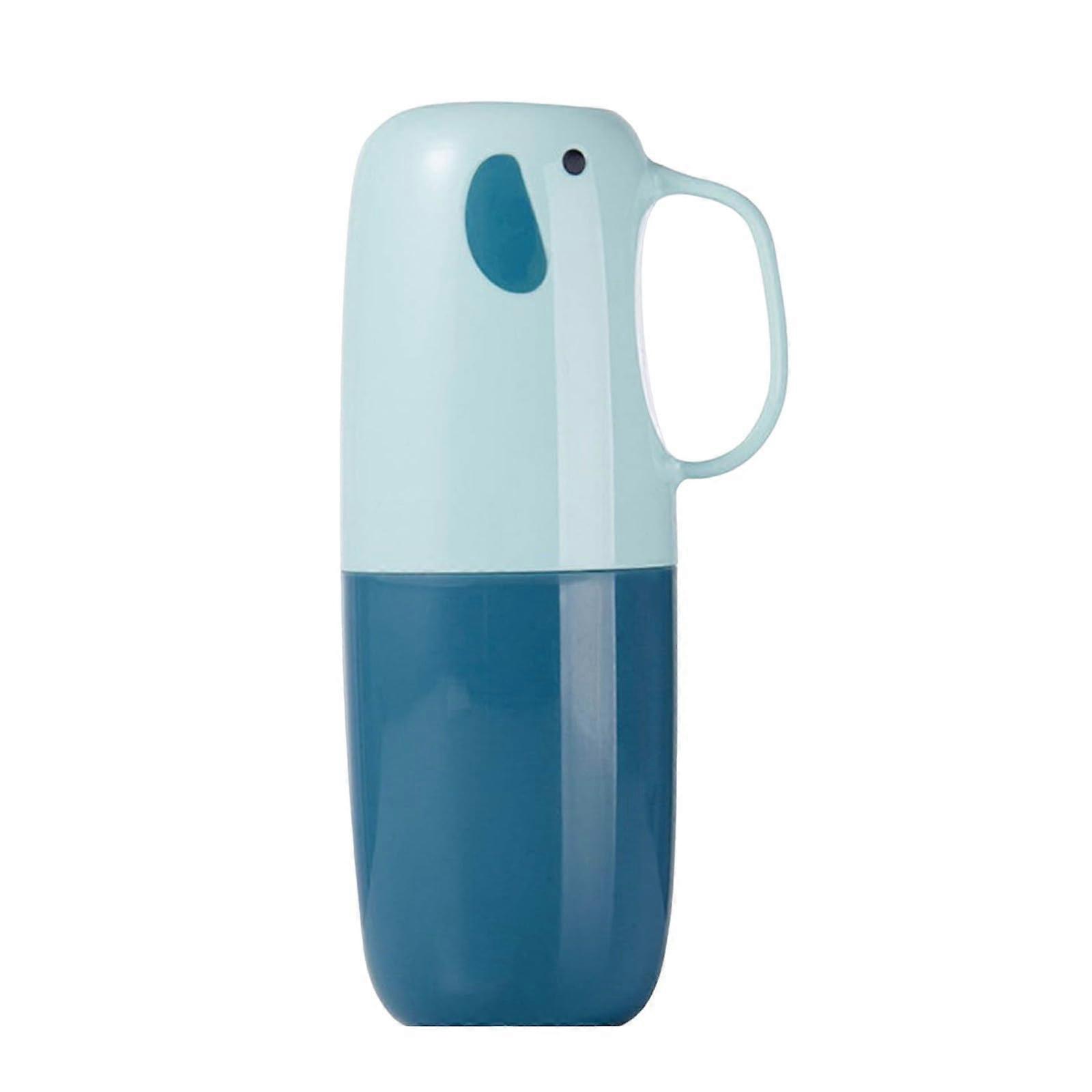 Travel Toothbrush Holder with Multipurpose Case, Large Capacity Travel Toothbrush Organizer and Brush Cup, One Size