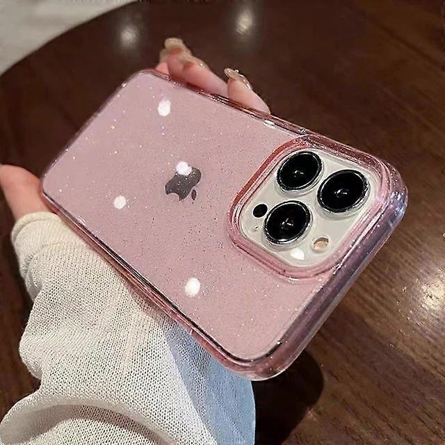 Luxury Diamond Glitter Clear Phone Case for iPhone 15 14 13 12 11 pro Max X XR XS 7 8 plus SE 2 Shockproof Dustproof