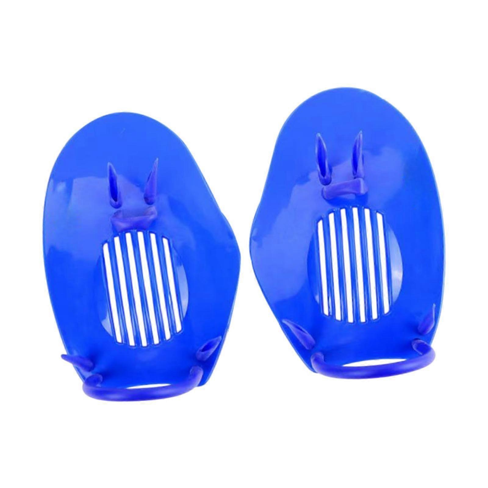 Hand Paddles for Swimming - Adjustable Lightweight Swim Training Fins for Children and Adults, Indoor Snorkeling Strength Training