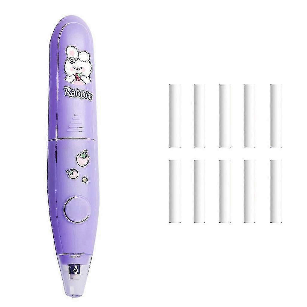 Charging Refillable Eraser Electric Eraser with Replacement Refills for Drawing