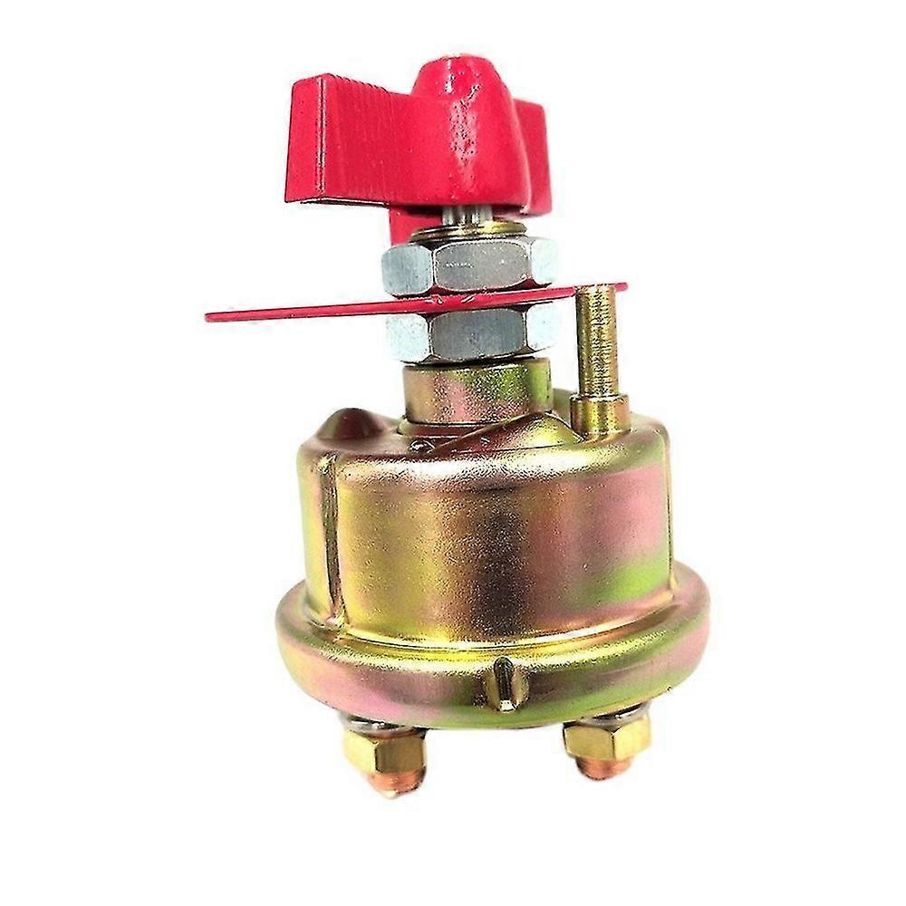 HJYang Battery Disconnect Switch Knob Type Battery Power Cut Off Isolator Killer Main Power Switch With Lo XCF