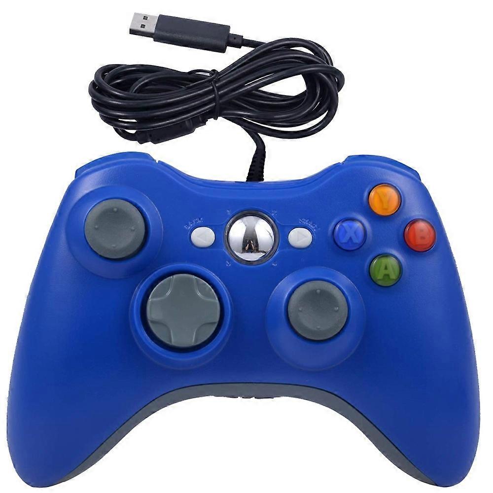 Para XBOX 360 Console e PC USB Dual Vibration Wired Gamepad