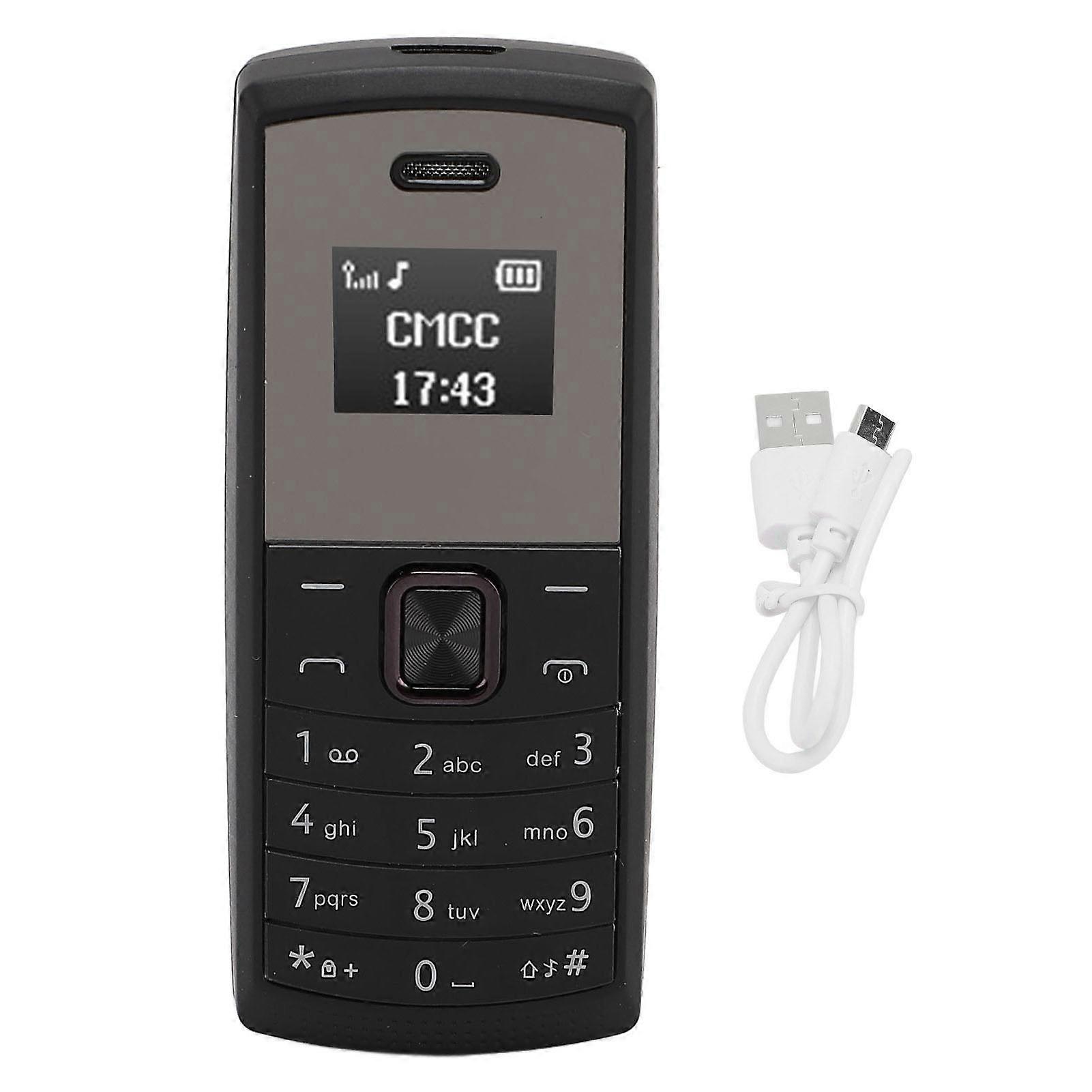 BM01 Smallest Mobile 2 in 1 Miniature with Speakerphone BT Support Dual SIM Card GSM Cell Phone