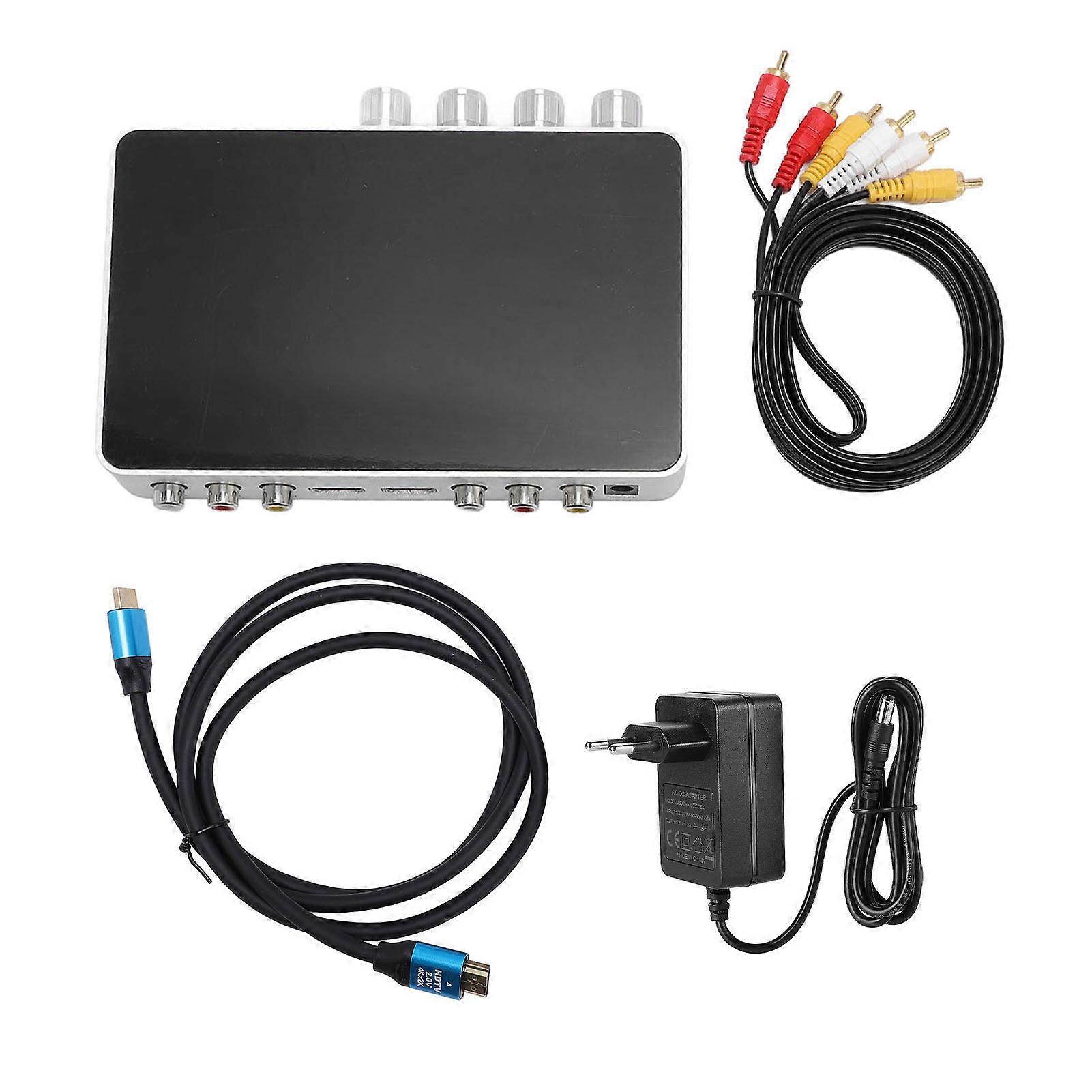 Sound 4K Separate Volume Control 2 Channel Mic Inputs Karaoke Mixer for Television TV Box Projector Phone Computer