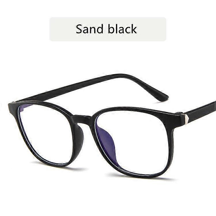 2022 Retro Mens Glasses Frame Fashion Computer Eyeglasses Frame Women Anti-blue Light Transparent Clear Pink Plastic Frame