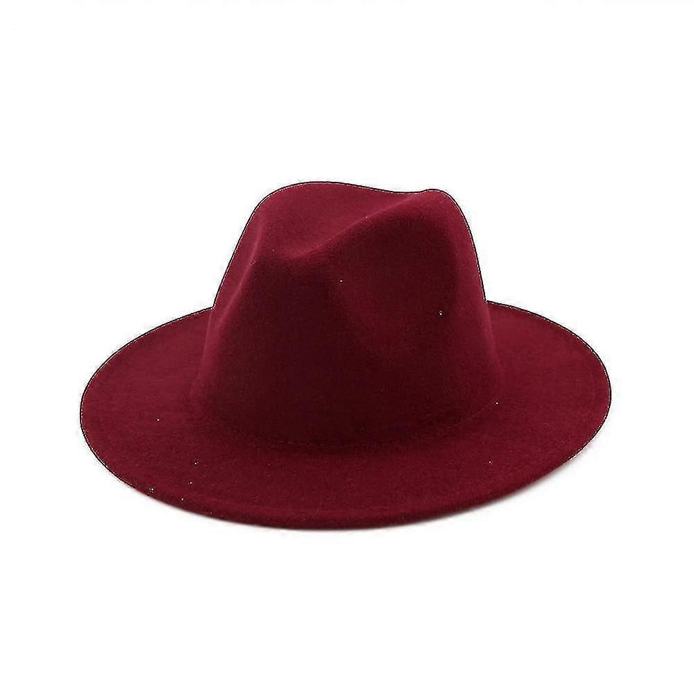 Vinter mode Ull Fedora Hatt, Kvinnor Chapeau Hattar