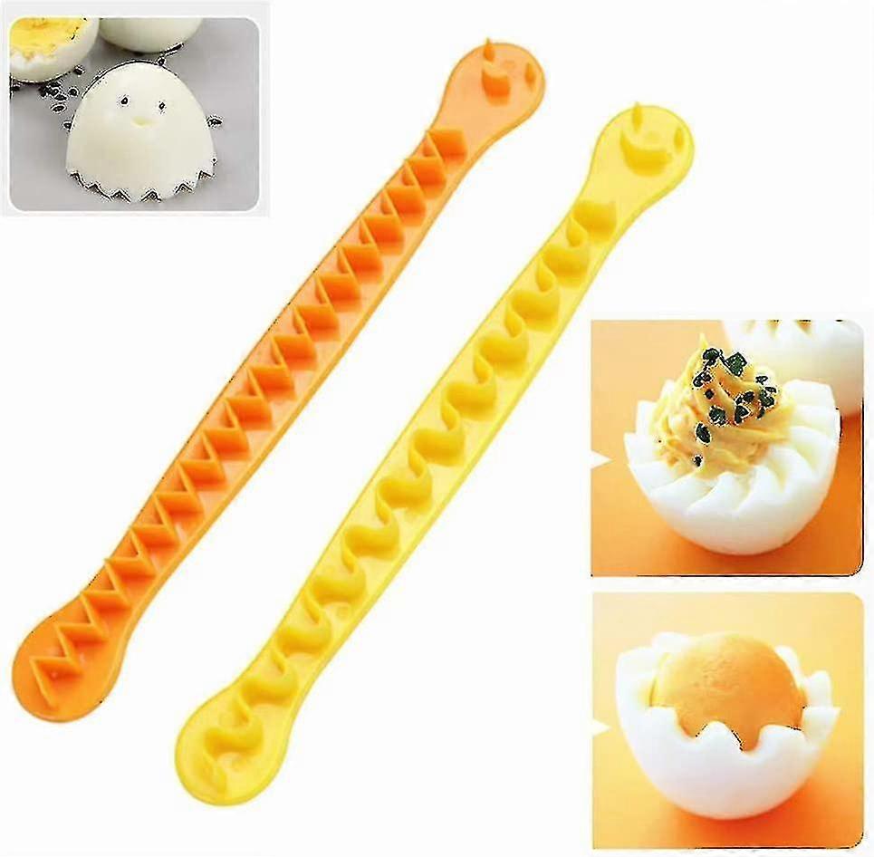 Adorable Egg Shaper with Two Pieces for Easy Cutting