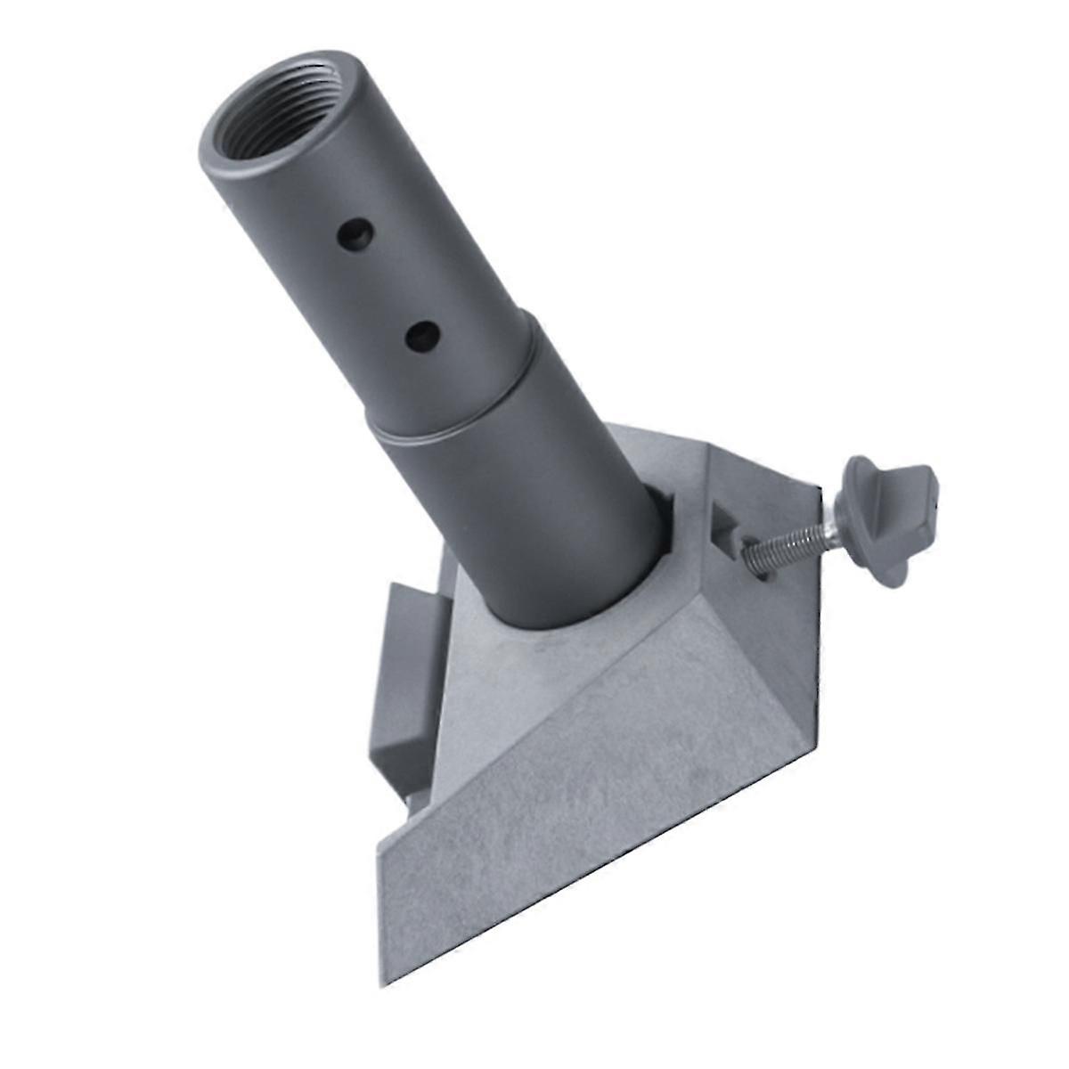 For Mini 1/4 Screw Round Mount Adapter Aluminum Alloy Tripod 1/4 Screw Adapter Bracket Pipe 1/4 Scr