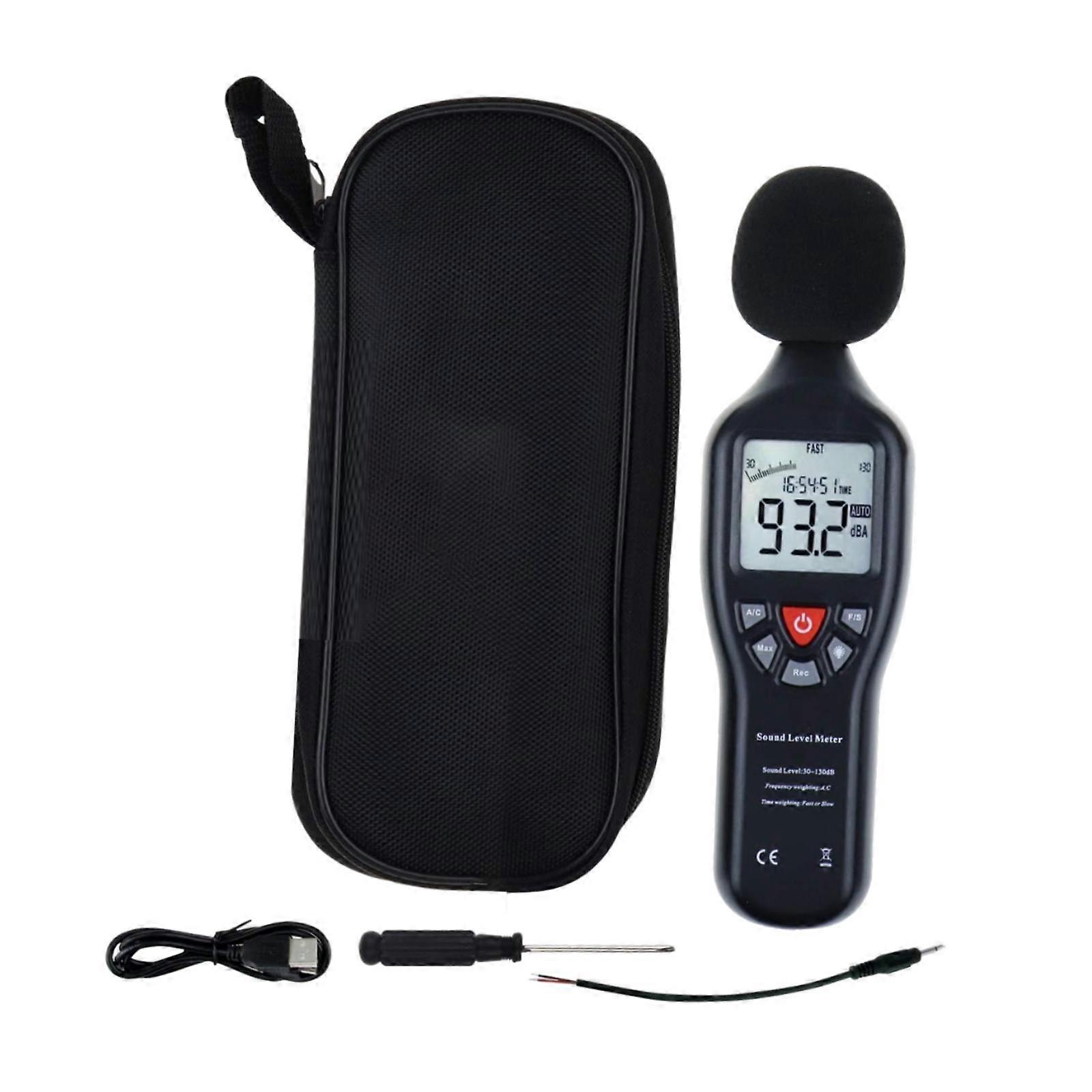 Decibel Meter Tester Sound Level Reader for Industrial Outdoor Studios