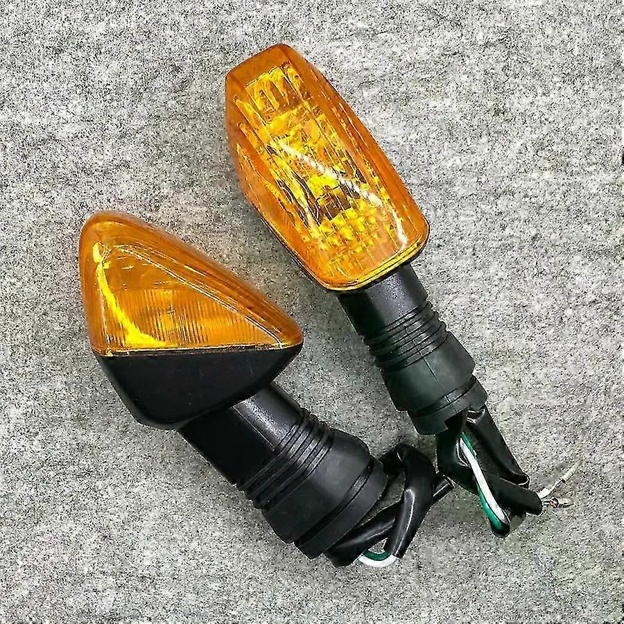 1 Pair Motorcycle Front Rear Turn Signal Light Indicator Lamp For